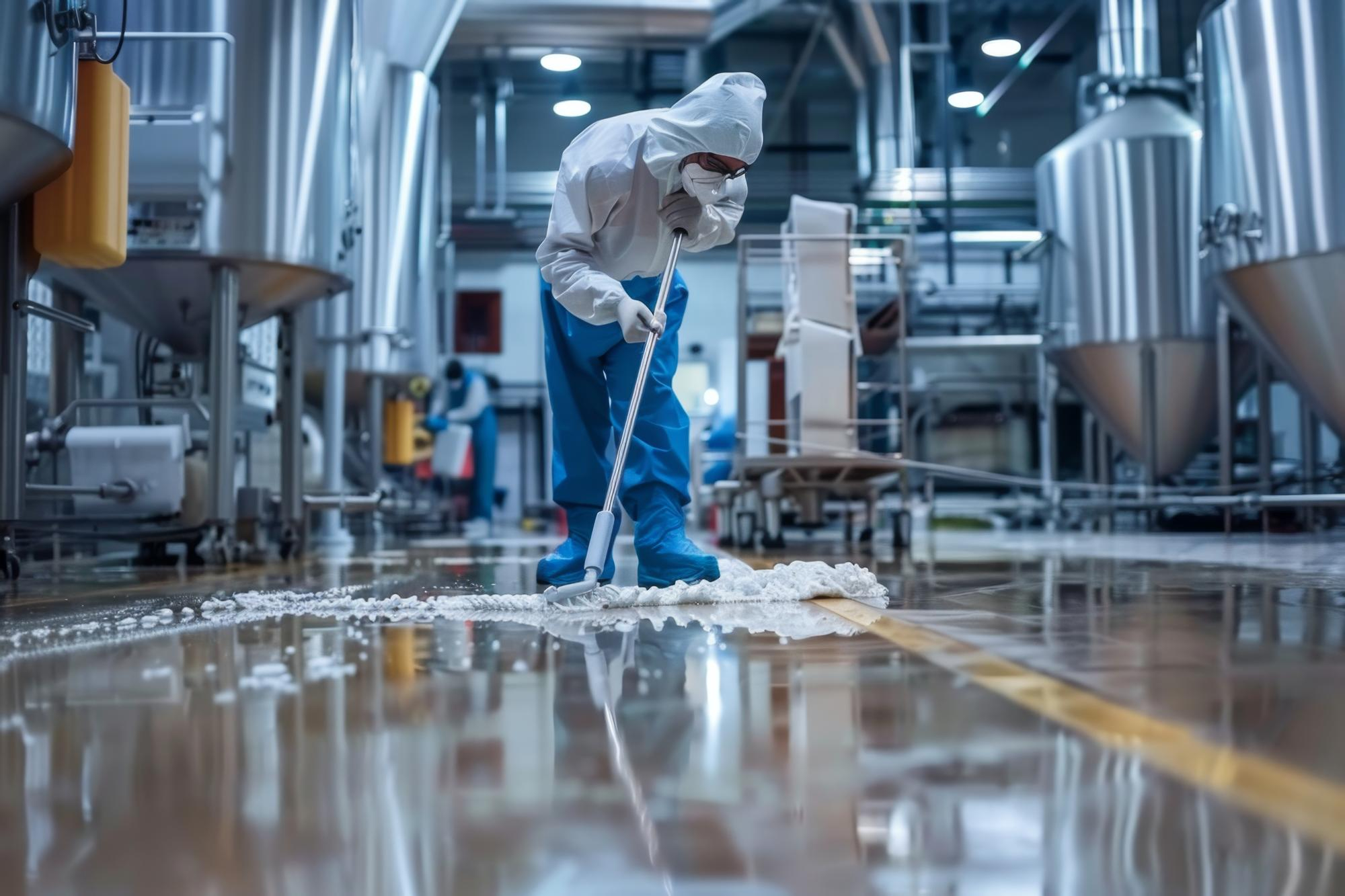 Limpieza de fábrica