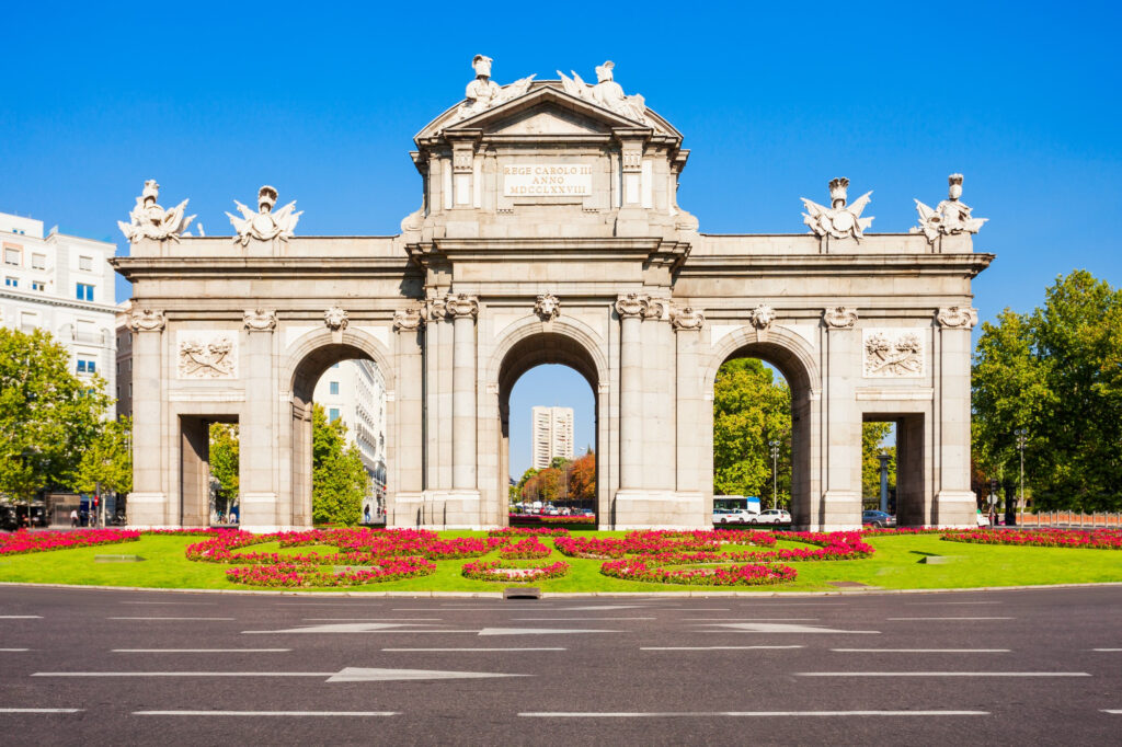 puerta del sol en Madrid